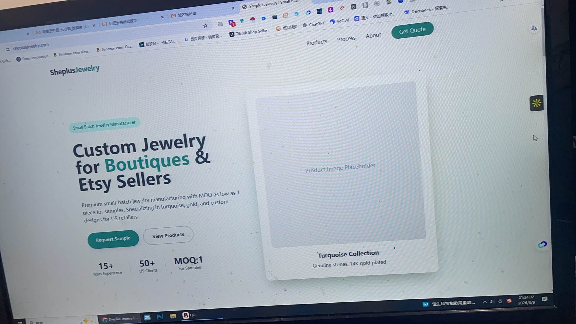 Floating Pearl Necklace 3